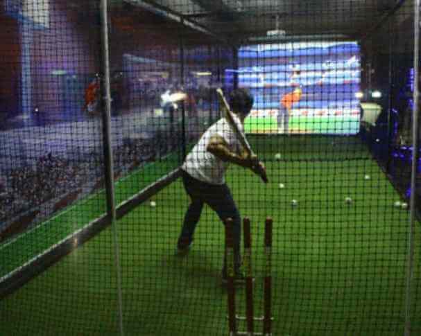 Experience the thrill of the game with our 2 'BatFast' professional cricket simulators. - 22Yards Dallas Experience the thrill of the game with our 2 'BatFast' professional cricket simulators.